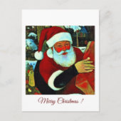 Bocal Mason Vader Noël / Santa Claus Briefkaart (Voorkant)