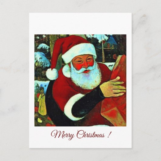 Bocal Mason Vader Noël / Santa Claus Briefkaart (Voorkant)