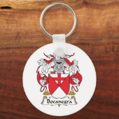 Bocanegra Family Crest Sleutelhanger (Voorkant)