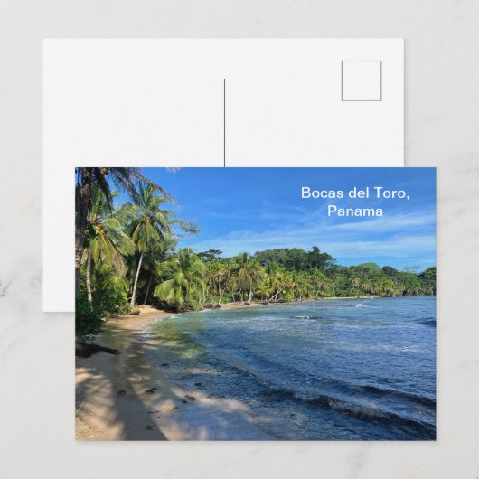 Bocas del Toro, Panama Briefkaart (Voorkant / Achterkant)