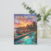 Bocas del Toro Panama Briefkaart (Staand voorkant)