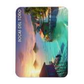 Bocas Del Toro Panama Reizen Magneet (Verticaal)