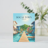 Bocas Town Panama Briefkaart (Staand voorkant)