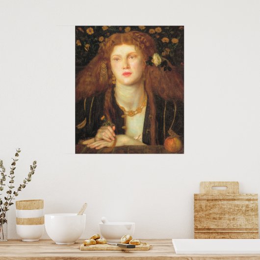 Bocca Baciata - Dante Gabriel Rossetti Poster (Keuken)