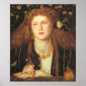 Bocca Baciata - Dante Gabriel Rossetti Poster (Voorkant)