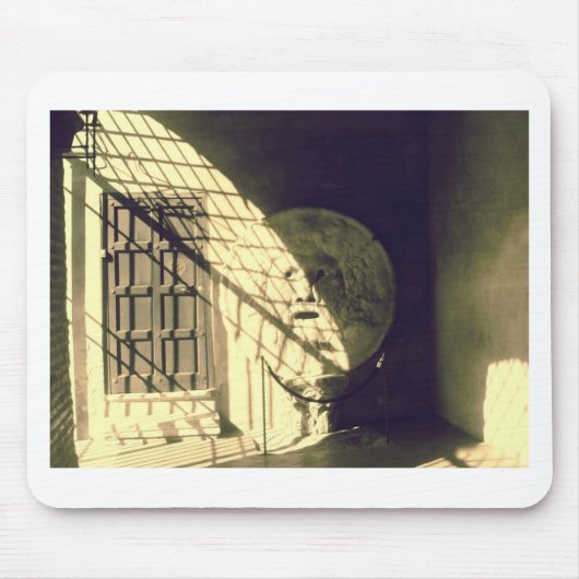 Bocca della Verita (De mond van de waarheid) Muismat (Voorkant)