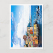 Boccadasse jachthaven panorama in Genua Italië Briefkaart (Voorkant)