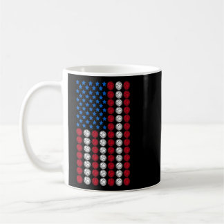 Bocce  Amerikaanse vlag 2 Koffiemok
