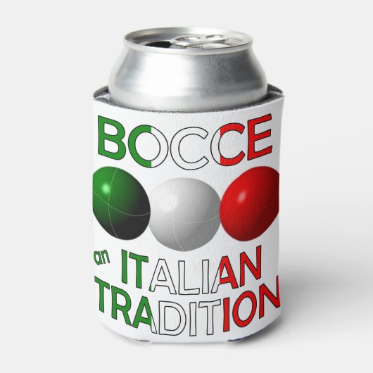 Bocce an Italian Tradition Blikjeskoeler (Blikje Voorkant)