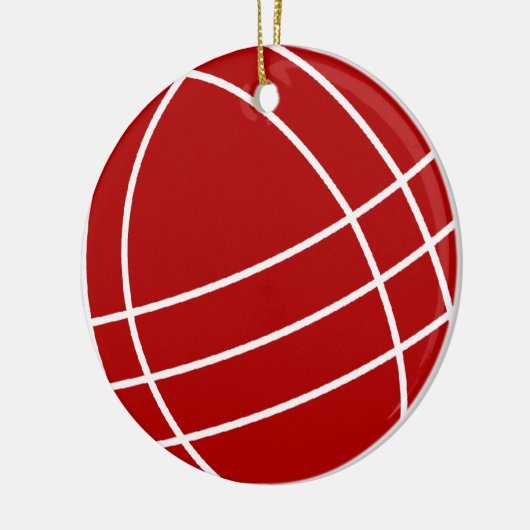 Bocce bal kerstboom ornament (Links)