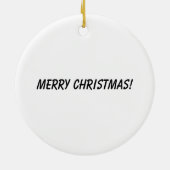 Bocce bal kerstboom ornament (Achterkant)