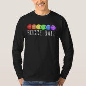 Bocce Ball  1 T-shirt (Voorkant)