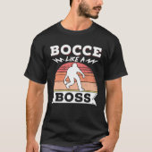 Bocce Ball Bocce Player 22 T-shirt (Voorkant)