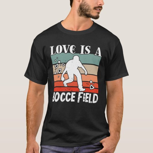 Bocce Ball Bocce Player  23 T-shirt (Voorkant)