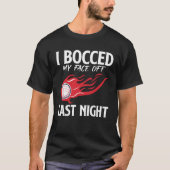 Bocce Ball Bocce Player 2 T-shirt (Voorkant)