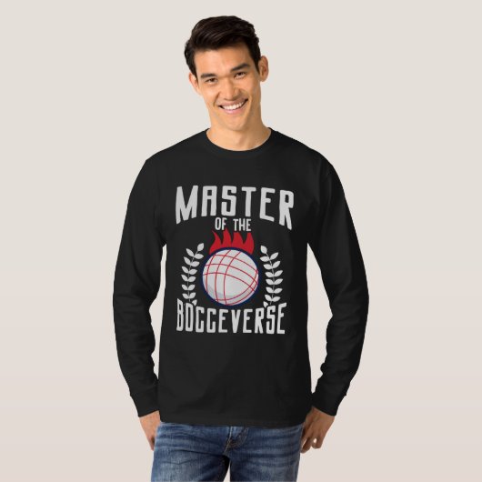 Bocce Ball Bocce Player  3 T-shirt (Voorkant volledig)
