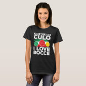 Bocce Ball Bocce Player  5 T-shirt (Voorkant volledig)