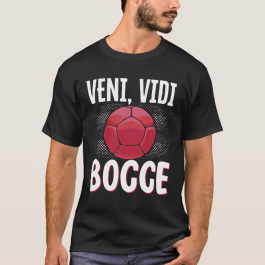 Bocce Ball Bocce Speler 11 T-shirt (Voorkant)