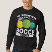 Bocce Ball Bocce Speler 1 Trui (Voorkant)