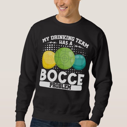 Bocce Ball Bocce Speler 1 Trui (Voorkant)