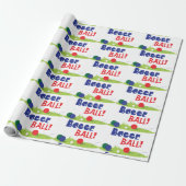 Bocce Ball Cadeaupapier (Uitgerold)
