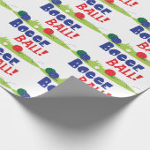 Bocce Ball Cadeaupapier (Hoek)