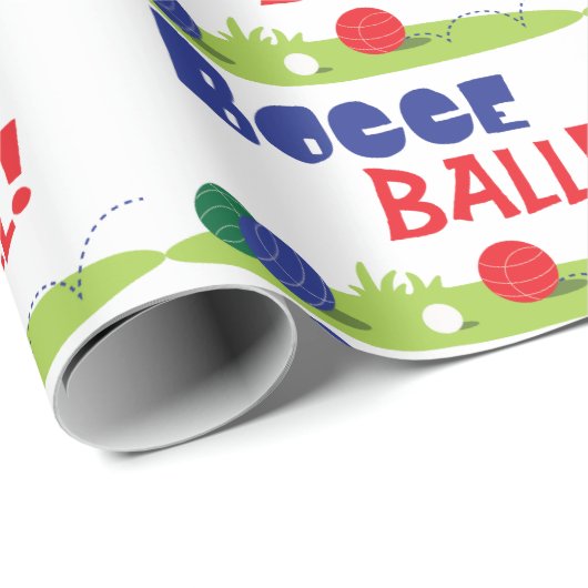 Bocce Ball Cadeaupapier (Rol Hoek)