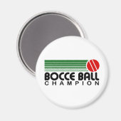 Bocce Ball Champion Magneet (Voorkant / Achterkant)