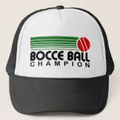Bocce Ball Champion Trucker Pet (Voorkant)