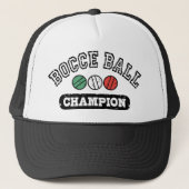 Bocce Ball Champion Trucker Pet (Voorkant)