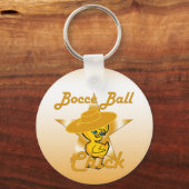 Bocce Ball Chick #10 Sleutelhanger (Voorkant)