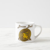 Bocce Ball Chick #6 Espresso Kop (Rechts)