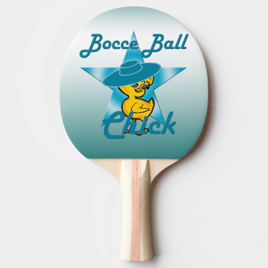Bocce Ball Chick #7 Tafeltennisbatje (Voorkant)