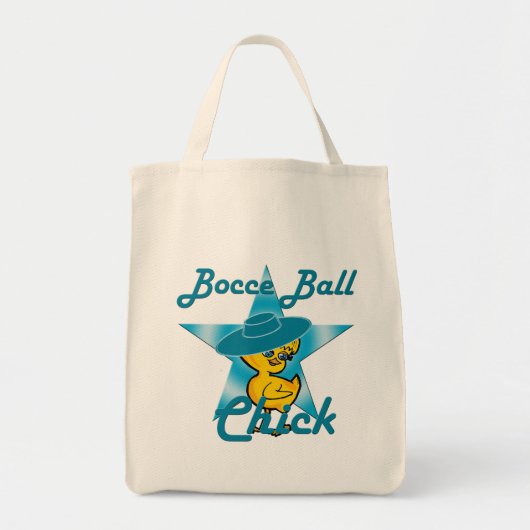 Bocce Ball Chick #7 Tote Bag (Voorkant)