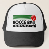 Bocce Ball Grandpa Trucker Pet (Voorkant)