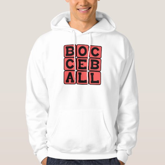 Bocce Ball, Graspel Hoodie (Voorkant)
