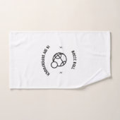 Bocce ball is mijn supermacht handdoek (Handdoek)