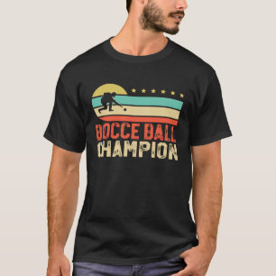 Bocce Ball Kampioen Bocce Bocci Bocce Speler 2 T-shirt