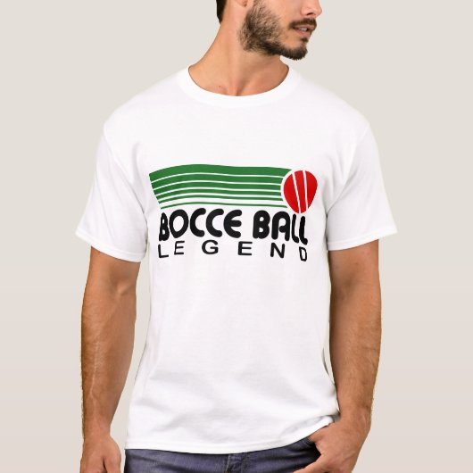 Bocce Ball Legend T-shirt (Voorkant)