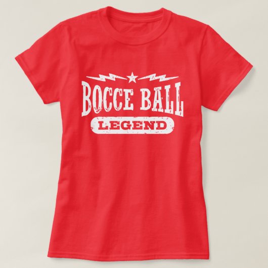 Bocce Ball Legend T-shirt (Design voorkant)