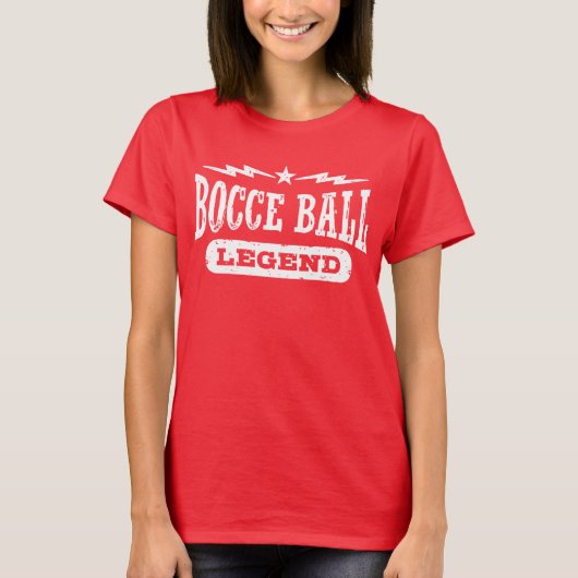 Bocce Ball Legend T-shirt (Voorkant)