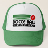 Bocce Ball Legend Trucker Pet (Voorkant)