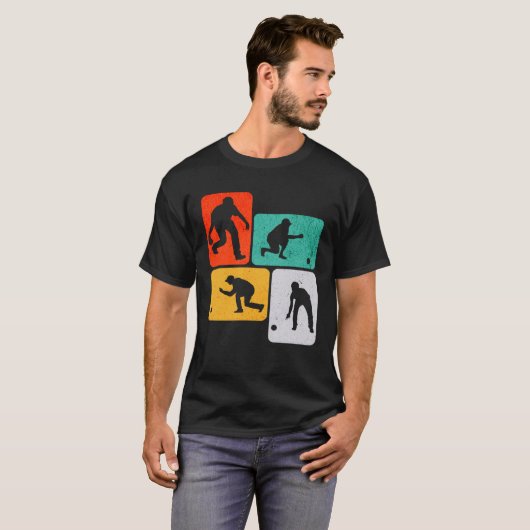 Bocce Ball Player  5 T-shirt (Voorkant volledig)