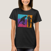 Bocce Ball Player  9 T-shirt (Voorkant)