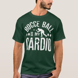 Bocce Ball Player Boules Bocce Ball is mijn hart T-shirt