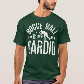 Bocce Ball Player Boules Bocce Ball is mijn hart T-shirt
