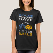 Bocce Ball Player Bowling  1 T-shirt (Voorkant)