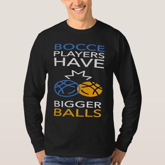 Bocce Ball Player Bowling  1 T-shirt (Voorkant)