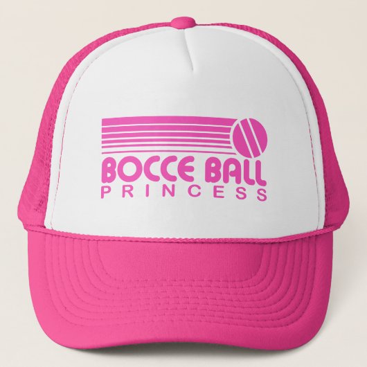 Bocce Ball Princess Trucker Pet (Voorkant)