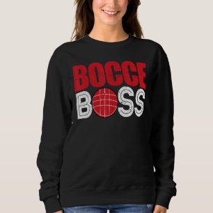 Bocce Ball Speler Speler Bocce Baas Trui